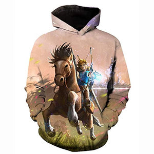 The Legend of Zelda Hoodie 3D All Print Pullover Sweatshirt Unisex