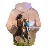 The Legend of Zelda Hoodie 3D All Print Pullover Sweatshirt Unisex