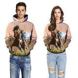 The Legend of Zelda Hoodie 3D All Print Pullover Sweatshirt Unisex