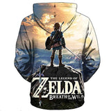 The Legend of Zelda Hoodie 3D All Print Pullover Sweatshirt Unisex